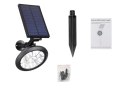 Nowoczesna lampa solarna RGB do ogrodu, która odmieni Twój przestrzeń