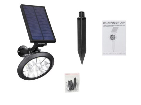 Nowoczesna lampa solarna RGB do ogrodu, która odmieni Twój przestrzeń