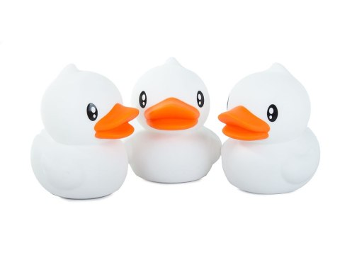 Lampa nocna LED - Kaczuszka dotykowa z podświetleniem RGB