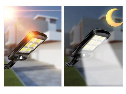 Lampa solarna 96 LED z czujnikiem ruchu zmierzchu