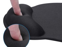 Nowoczesna ergonomiczna podkładka pod mysz z żelowym wsparciem dla nadgarstka