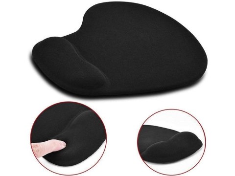 Nowoczesna ergonomiczna podkładka pod mysz z żelowym wsparciem dla nadgarstka