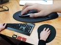 Nowoczesna ergonomiczna podkładka pod mysz z żelowym wsparciem dla nadgarstka