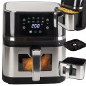 Frytkownica beztłuszczowa frytownica AIr fryer duża do pieczenia 2400W 10l