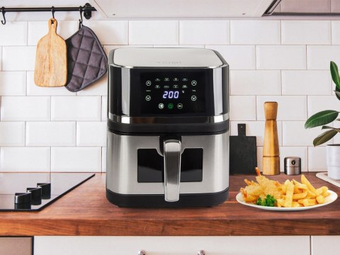Frytkownica beztłuszczowa frytownica AIr fryer duża do pieczenia 2400W 10l
