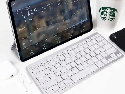 Nowoczesna klawiatura bezprzewodowa do laptopów i tabletów