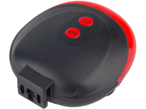 Lampa rowerowa z laserem - zapewnij sobie większe bezpieczeństwo na drodze!