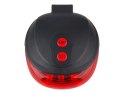 Lampa rowerowa z laserem - zapewnij sobie większe bezpieczeństwo na drodze!