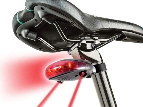Lampa rowerowa z laserem - zapewnij sobie większe bezpieczeństwo na drodze!
