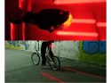Lampa rowerowa z laserem - zapewnij sobie większe bezpieczeństwo na drodze!