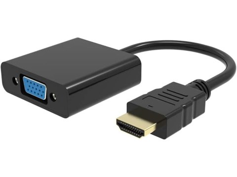 Nowoczesny adapter HDMI do VGA - szeroka kompatybilność i łatwość obsługi