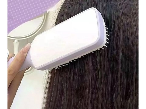 Szczotka do włosów z funkcją samoczyszczenia | Oil & Repair Brush | Samoczyszcząca Szczotka Antystatyczna do Włosów | Osiągnij e