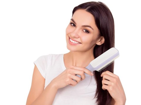 Szczotka do włosów z funkcją samoczyszczenia | Oil & Repair Brush | Samoczyszcząca Szczotka Antystatyczna do Włosów | Osiągnij e
