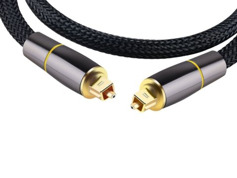 Nowoczesny kabel audio Toslink 3m dla wysokiej jakości dźwięku