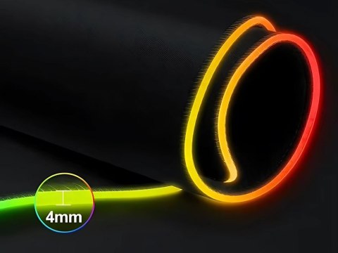 Nowoczesna podkładka RGB XL dla graczy z doskonałą ergonomią i stylem