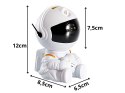 Projektor gwiazd astronauta galaktyka lampka nocna niebo laserowy LED pilot