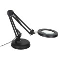 Nowoczesna lampka LED z lupą - idealne oświetlenie do pracy i relaksu