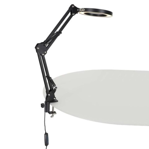 Nowoczesna lampka LED z lupą - idealne oświetlenie do pracy i relaksu