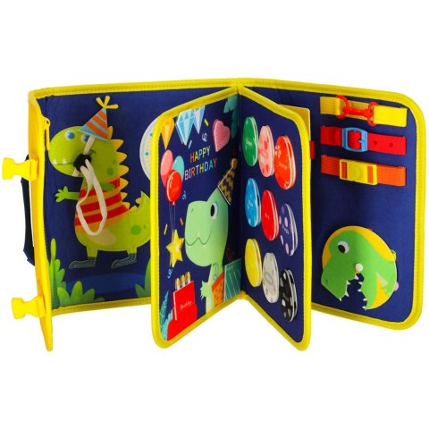 Nowa Sensoryczna Tablica Manipulacyjna dla Dzieci w Plecaku