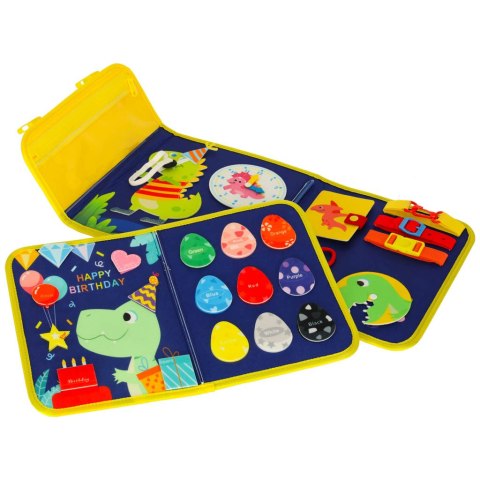 Nowa Sensoryczna Tablica Manipulacyjna dla Dzieci w Plecaku