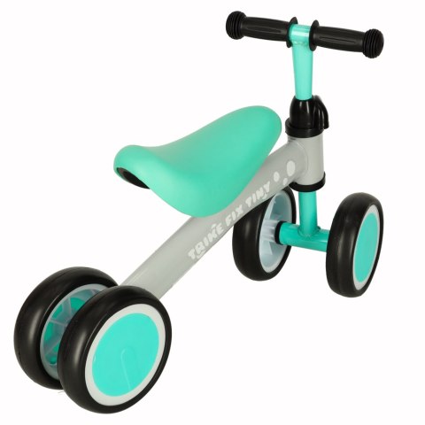 Rowerek biegowy dla dzieci Trike Fix Tiny - miętowy jeździk idealny do nauki jazdy