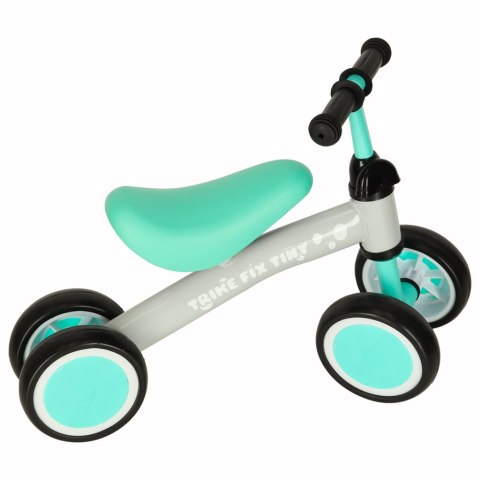 Rowerek biegowy dla dzieci Trike Fix Tiny - miętowy jeździk idealny do nauki jazdy