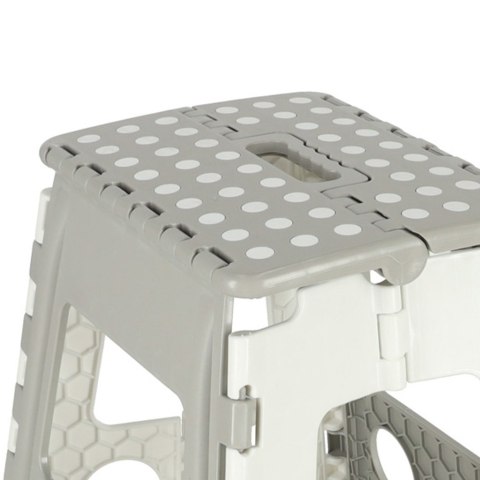 Nowoczesny i składany stołek taboret o wysokiej stabilności 39,5 cm