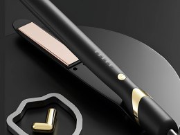 Nowoczesna prostownica 2w1 z ceramicznymi płytkami do stylizacji włosów