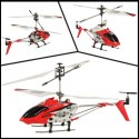 Helikopter zdalnie sterowany  w kolorze czerwonym to niezawodny model do nauki latania. Dzięki zaawansowanej technolog