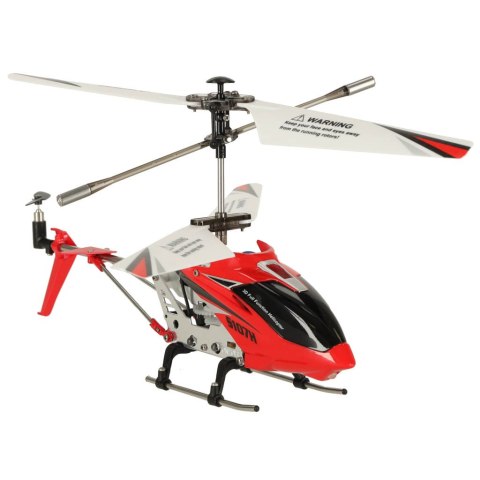 Helikopter zdalnie sterowany  w kolorze czerwonym to niezawodny model do nauki latania. Dzięki zaawansowanej technolog