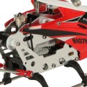 Helikopter zdalnie sterowany  w kolorze czerwonym to niezawodny model do nauki latania. Dzięki zaawansowanej technolog