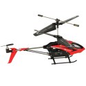 Nowoczesny helikopter zdalnie sterowany w kolorze czerwonym