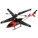 Nowoczesny helikopter zdalnie sterowany w kolorze czerwonym