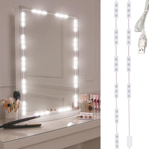 Nowoczesne lampki LED do lustra - Twój osobisty zestaw kosmetyczny perfekcji!