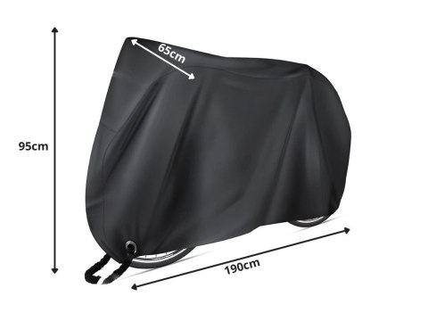 Nowoczesny pokrowiec ochronny na rower i skuter 190x95 cm