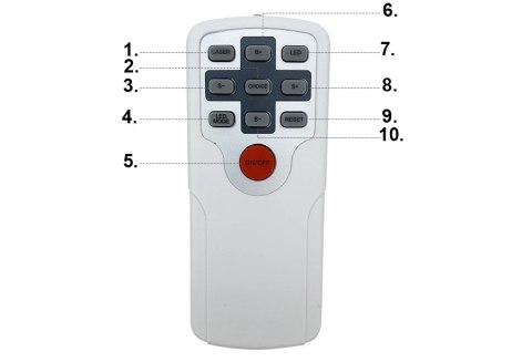 Projektor gwiazd rzutnik nieba lampka nocna nieba laserowy LED pilot