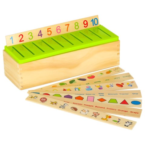 Sorter edukacyjny do zabawy i nauki dla najmłodszych