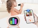 Głośnik karaoke Bluetooth z efektem LED - idealne do zabawy!