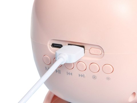 Głośnik karaoke Bluetooth z efektem LED - idealne do zabawy!