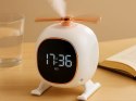 Nowoczesny głośnik Bluetooth z aromaterapią, budzikiem i lampką nocną