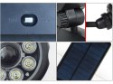Nowoczesna lampa solarna ogrodowa z czujnikiem ruchu i zmierzchu