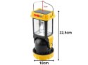 Lampa solarna kempingowa LED z uchwytem, idealna na biwak