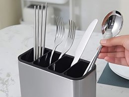 Nowoczesny ociekacz do sztućców - elegancja i funkcjonalność w kuchni