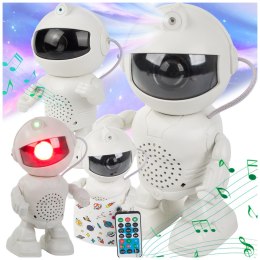Nowoczesny projektor gwiazd do pokoju dziecięcego z głośnikiem Bluetooth