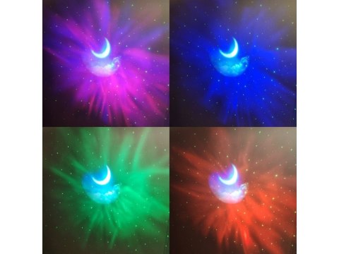 Nowoczesny projektor gwiazd w kształcie astronauty dla dzieci i dorosłych