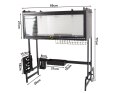 Suszarka do naczyń talerzy sztućców duży ociekacz szafka organizer 65 cm