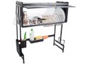 Suszarka do naczyń talerzy sztućców duży ociekacz szafka organizer 65 cm