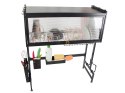 Suszarka do naczyń talerzy sztućców duży ociekacz szafka organizer 65 cm