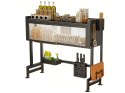 Suszarka do naczyń talerzy sztućców duży ociekacz szafka organizer 85 cm