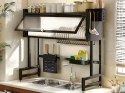 Suszarka do naczyń talerzy sztućców duży ociekacz szafka organizer 85 cm